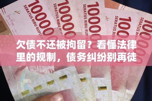 北京欠债不还被拘留？看懂法律里的规制，债务纠纷别再徒劳奔波