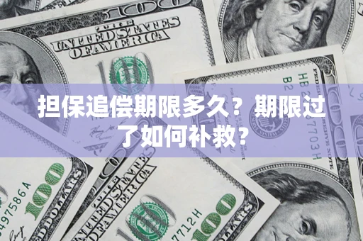 北京担保追偿期限多久？期限过了如何补救？